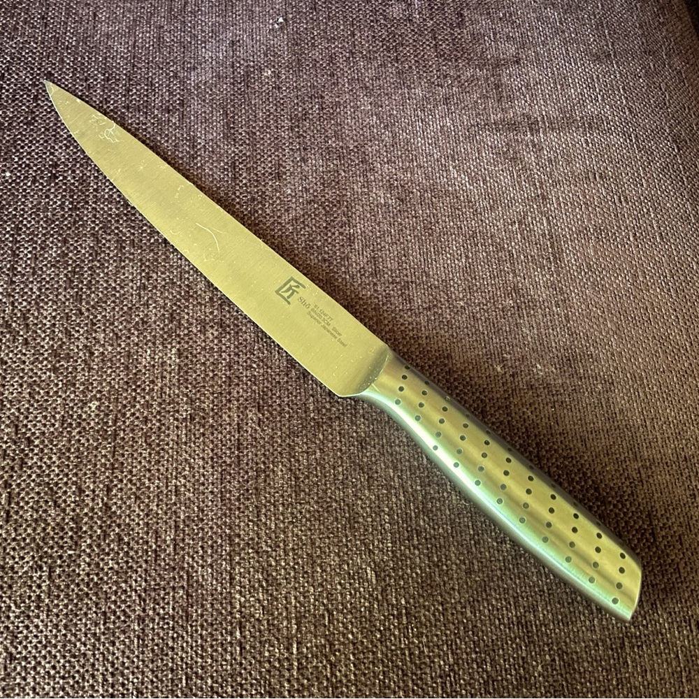 Sho Superior Japanese Steel Chef Knife 8” In Original Box
